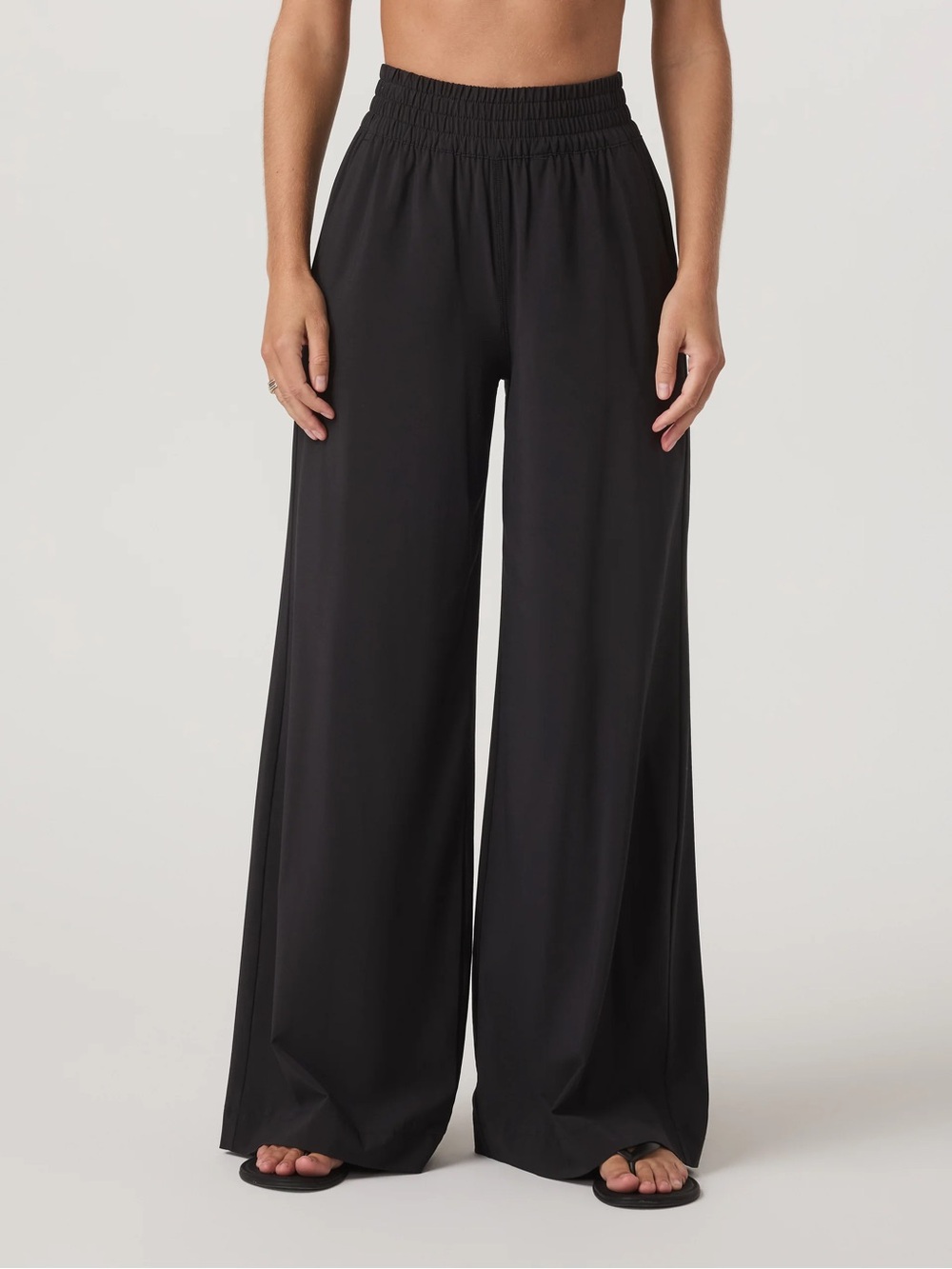 Vouri Villa Wideleg Pant Black